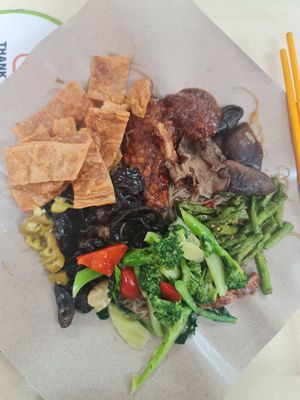 Thank you Boss 😘 ~ 24/2/23 at Mi Le Vegetarian 弥乐素食 in Central Singapore