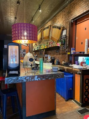 Bar at Funk N Waffles in Syracuse