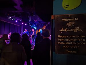  at Funk N Waffles in Syracuse