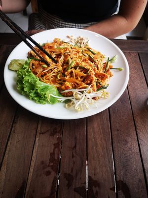 Pad Thai at My Little Cafe in Siem Reap