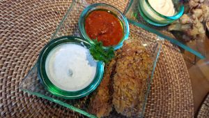 Buffalo wings at Sage in Ubud