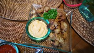 Cauliflower fritas at Sage in Ubud