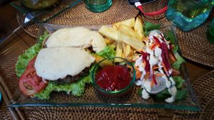 Lonestar sandwich at Sage in Ubud
