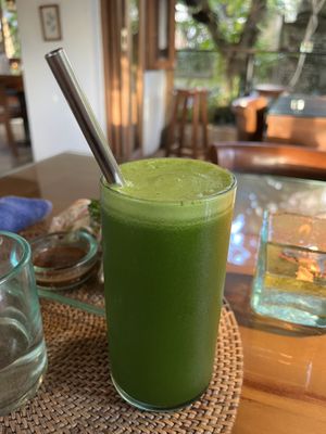 Green juice   at Sage in Ubud