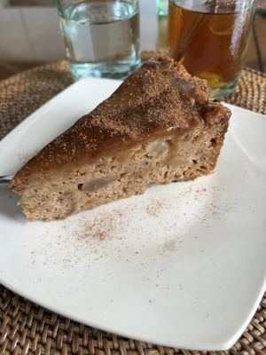 Caramel apple cake 😍  at Sage in Ubud