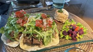 Jackfruit tacos  #Veganuary at Sage in Ubud