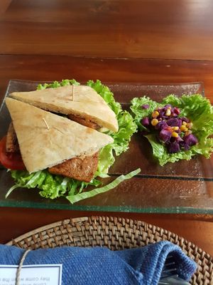 Tofu sandwich at Sage in Ubud