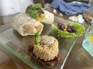 California wrap  at Sage in Ubud