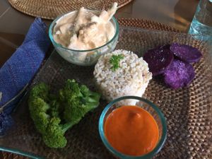 mushrooms and tempeh daily special at Sage in Ubud