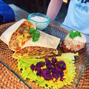 California burrito   at Sage in Ubud