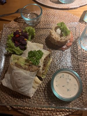 California burrito   at Sage in Ubud