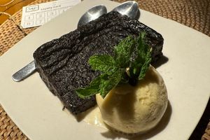 Brownie à la mode #Veganuary at Sage in Ubud
