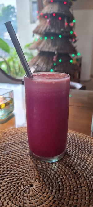Purple rain at Sage in Ubud