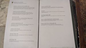 Menu May 2025 at Sage in Ubud