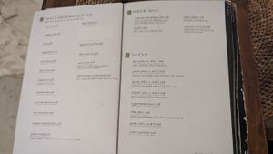 Menu May 2025 at Sage in Ubud