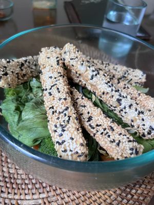 Teriyaki bowl 65K plus tax   at Sage in Ubud