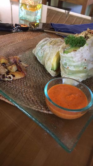 Breakfast burrito  at Sage in Ubud