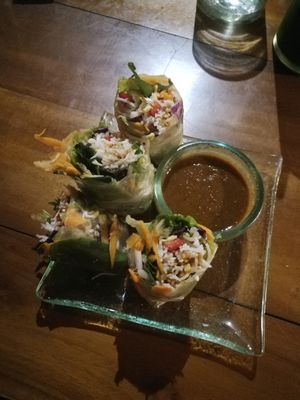 summer rolls at Sage in Ubud