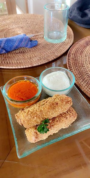 Tempeh Buffalo Wings  at Sage in Ubud