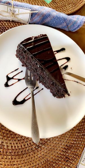2 Layer Chocolate Cake at Sage in Ubud