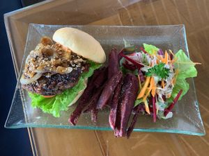 Hula Burger  at Sage in Ubud