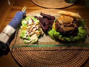 Hula Burger at Sage in Ubud