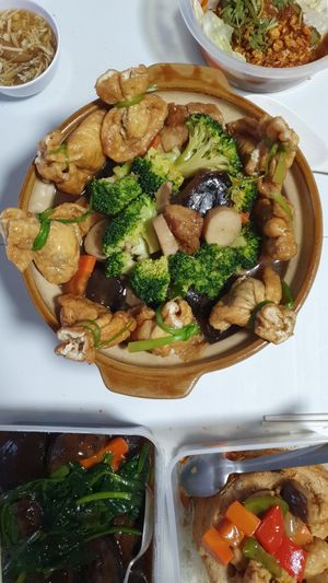 Pen Cai! Super nice! at Xin En Vegetarian 心恩素食 in West Singapore