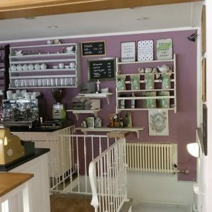 hinter der Theke at Cafe Glucklich in Ravensburg