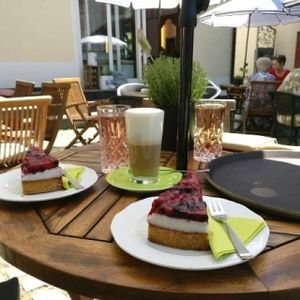 Veganer Kuchen  at Cafe Glucklich in Ravensburg