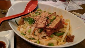 Pinatsu kare don with tempeh at MoschMosch in Darmstadt