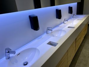 wash room at MoschMosch in Darmstadt