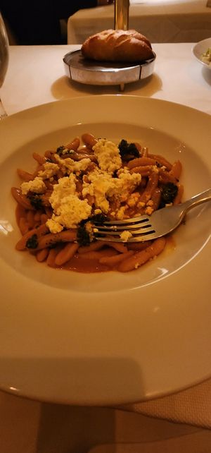 Vegan pasta dish - nothing special but tasty and good portion at Wynn Hotel - SW Steakhouse in Las Vegas
