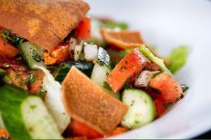 Fattoush Salad at Taste of Egypt in Saint John