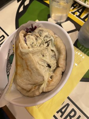 Pita falafel   at L'as du Fallafel in Paris