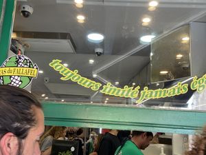   at L'as du Fallafel in Paris