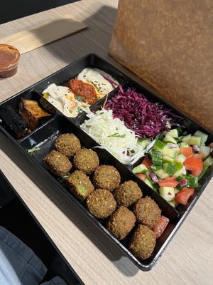  #Veganuary at L'as du Fallafel in Paris