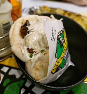 Pita falafel at L'as du Fallafel in Paris