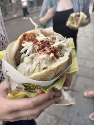 Falafel sandwich   at L'as du Fallafel in Paris
