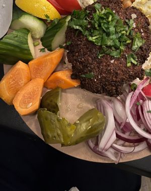 Falafel plate (ask for vegan)  at Miznon in Paris