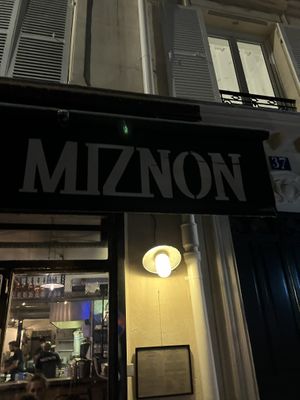   at Miznon in Paris