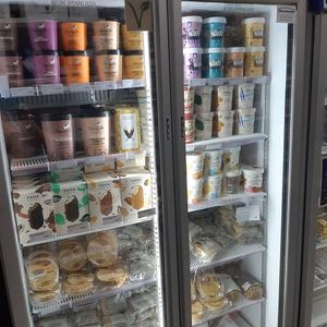 Excellent freezer sectikns at The Healthy Hub in Cairns