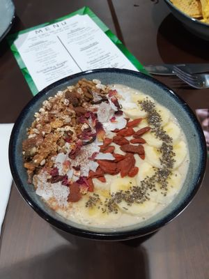 Acai bowl at The Healthy Hub in Cairns