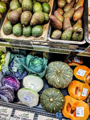 Organic seasonal and local vegetables  at The Healthy Hub in Cairns