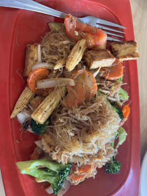 Glass noodles  at Dancing Noodle in Parker