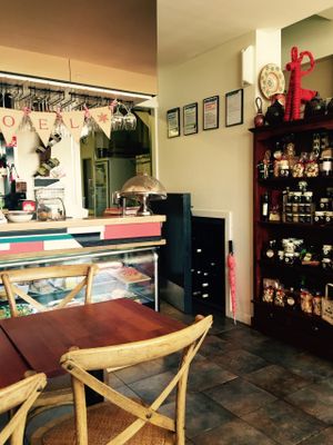 Downstairs interior  at La Veneta in Mt Eliza