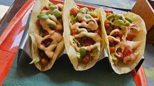 Tacos at Oliva in Belgrade