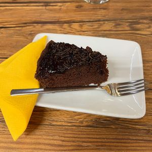 Torta cioccolato e ciliegie   at Biosapori in Bassano Del Grappa