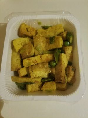 tofu curry at Biosapori in Bassano Del Grappa