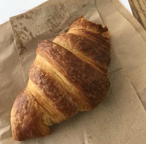 Vegan croissant  at The Nourish Co. in Colchester