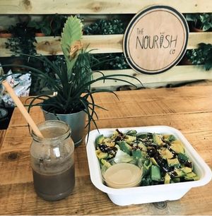 Lunch time  at The Nourish Co. in Colchester